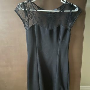 American eagle, size small, black mini dress, bodycon
